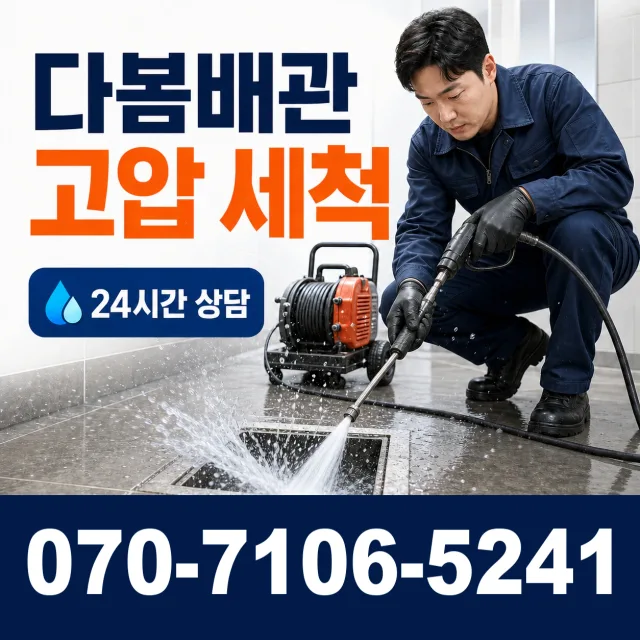 충남 서산시 운산면 용비동길 세면대뚫기 상담 이미지 4
